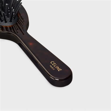 celine hair brush|HAIR BRUSH IN ACETATE .